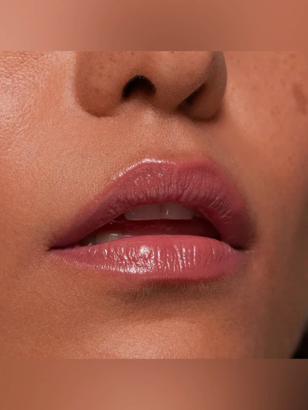 🆕 NWB Pley Beauty Lust + Found Glossy Lip Lacquer in Ethel Nude Rose Wand Clean